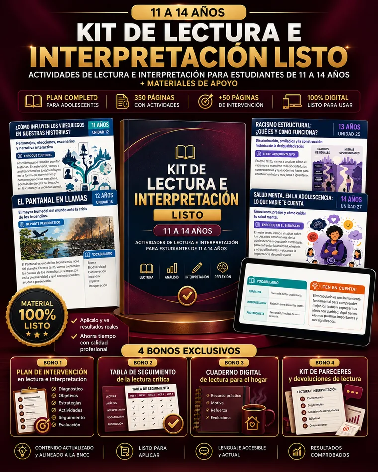 Kit Profesional — 11 a 14 años